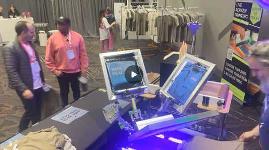 Top 10 Reasons to use Live Screen Printing for your Event
