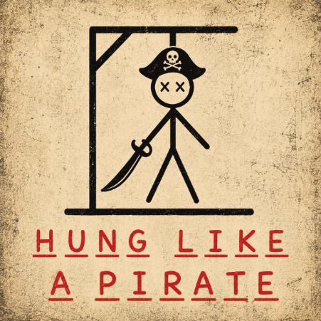 Hung Like a Pirate Vinyl Sticker