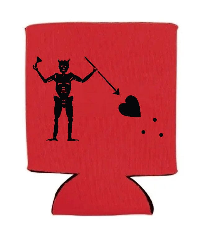 Blackbeard Flag Can Cooler Can & Bottle Sleeves HOUSE OF SWANK