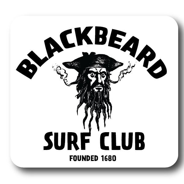 Blackbeard Surf Club Sticker Decorative Stickers HOUSE OF SWANK