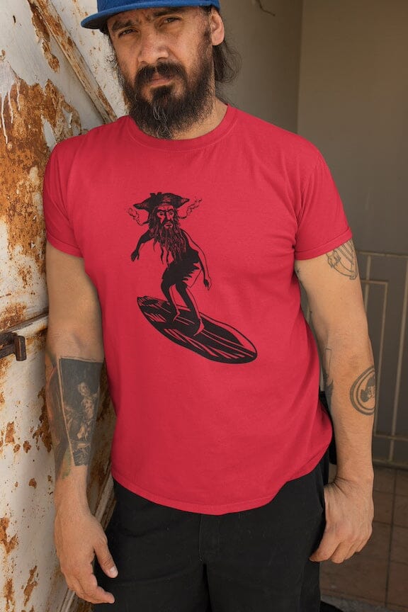 Blackbeard Surfer Dude Shirt SHIRT HOUSE OF SWANK
