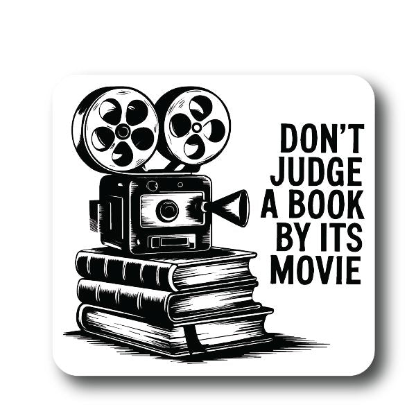 Don't Judge a Book by it's Movie Sticker Decorative Stickers HOUSE OF SWANK