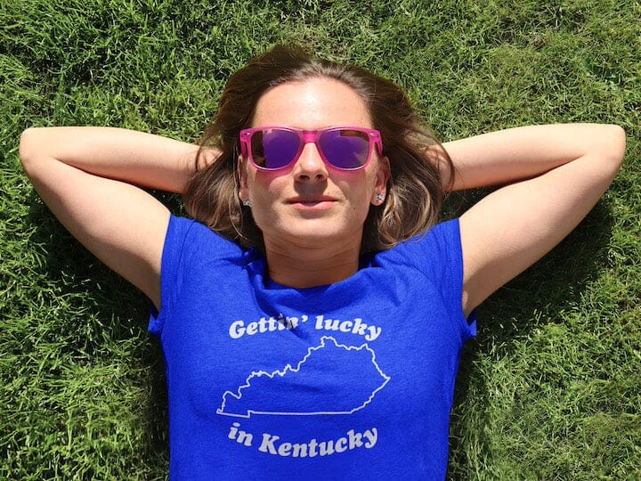 Gettin Lucky in Kentucky Shirt SHIRT HOUSE OF SWANK