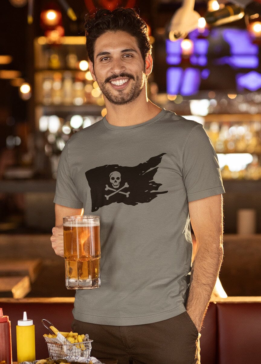 Jolly Roger Flag Shirt - SHIRT - House of Swank Raleigh NC