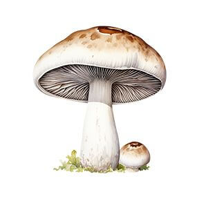 Mushroom Sticker Decorative Stickers HOUSE OF SWANK