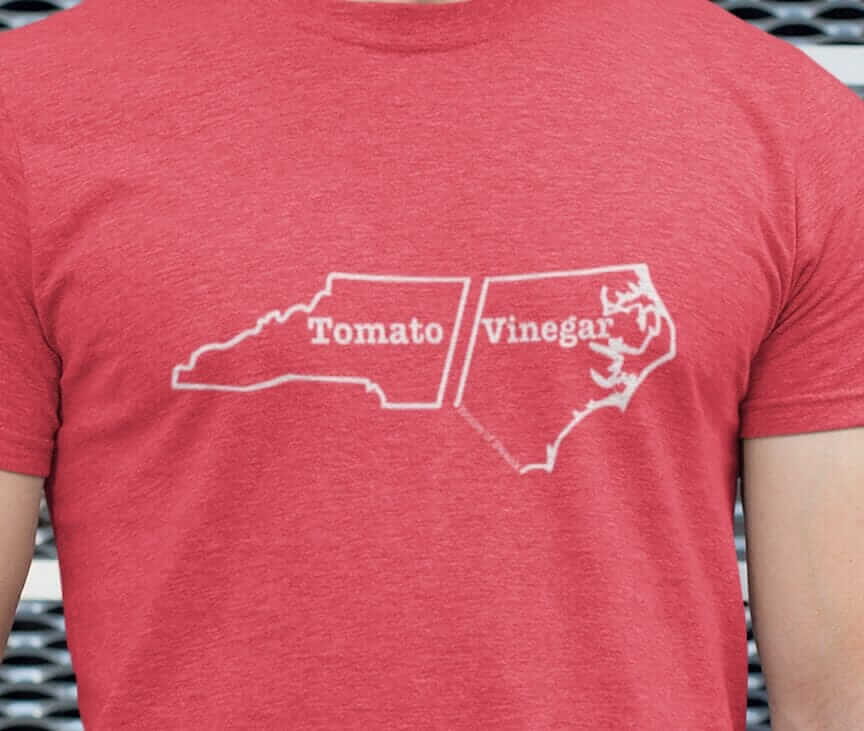 North Carolina BBQ Shirt - SHIRT - House of Swank Raleigh NC