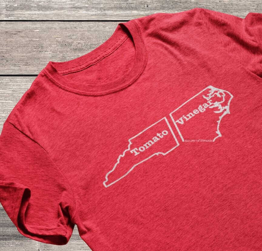 North Carolina BBQ Shirt - SHIRT - House of Swank Raleigh NC