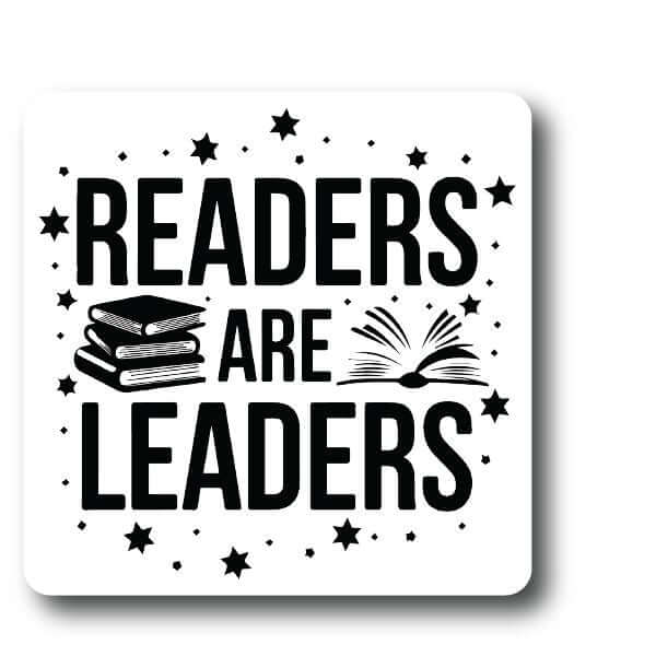 Readers are Leaders Sticker Decorative Stickers HOUSE OF SWANK