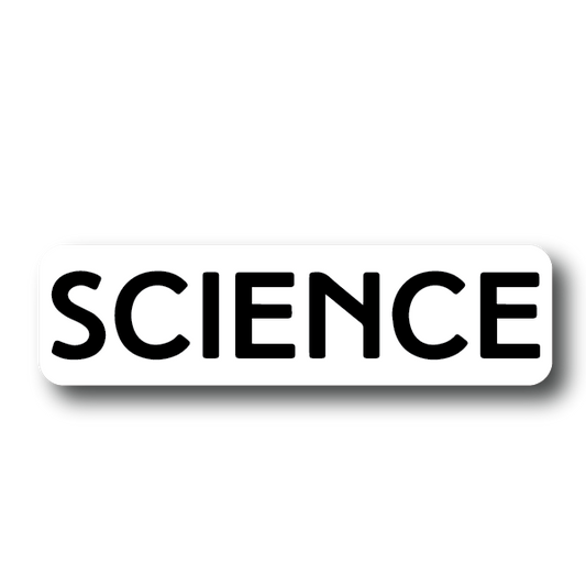 SCIENCE Sticker Decorative Stickers HOUSE OF SWANK