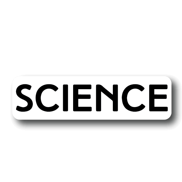 SCIENCE Sticker Decorative Stickers HOUSE OF SWANK