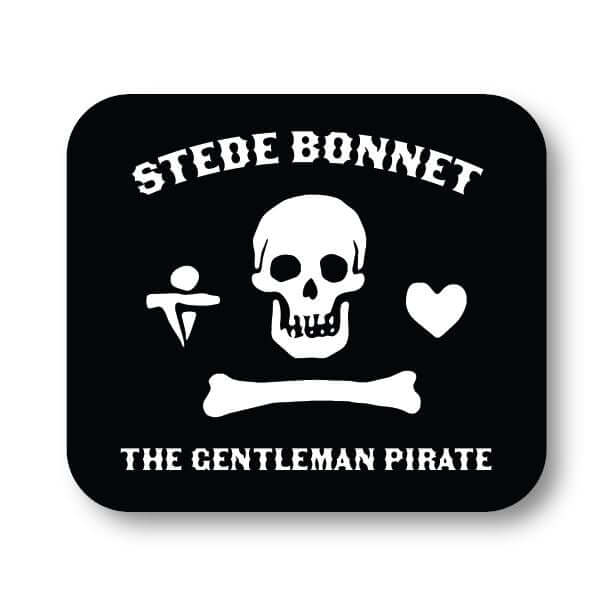 Stede Bonnet Gentleman Pirate Flag Sticker Decorative Stickers HOUSE OF SWANK