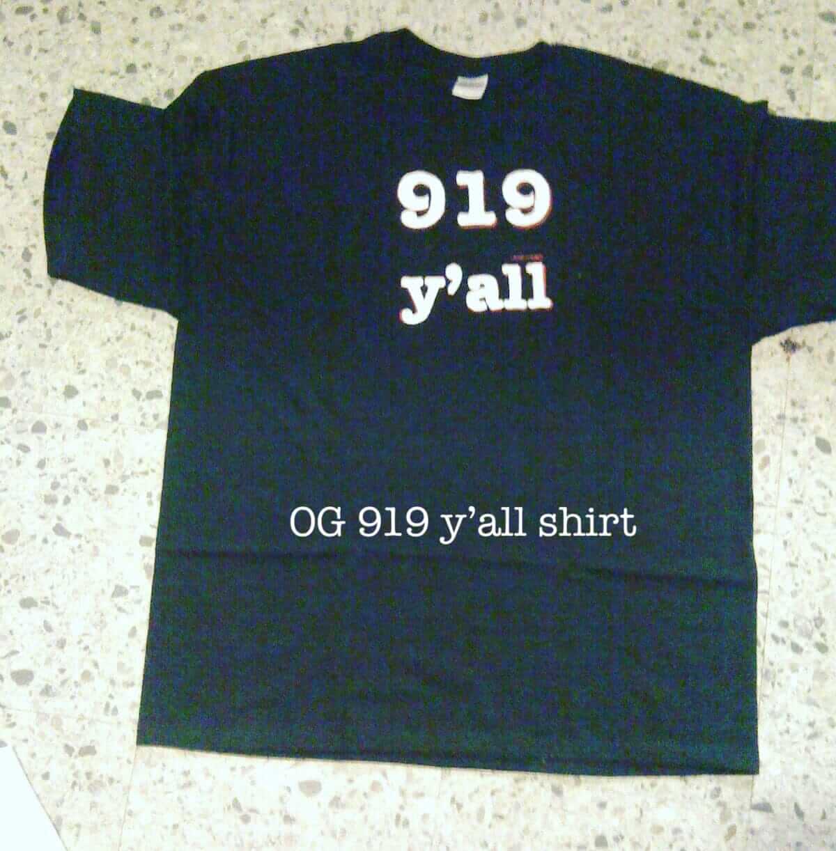 919 Y'all Shirt - SHIRT - House of Swank Raleigh NC