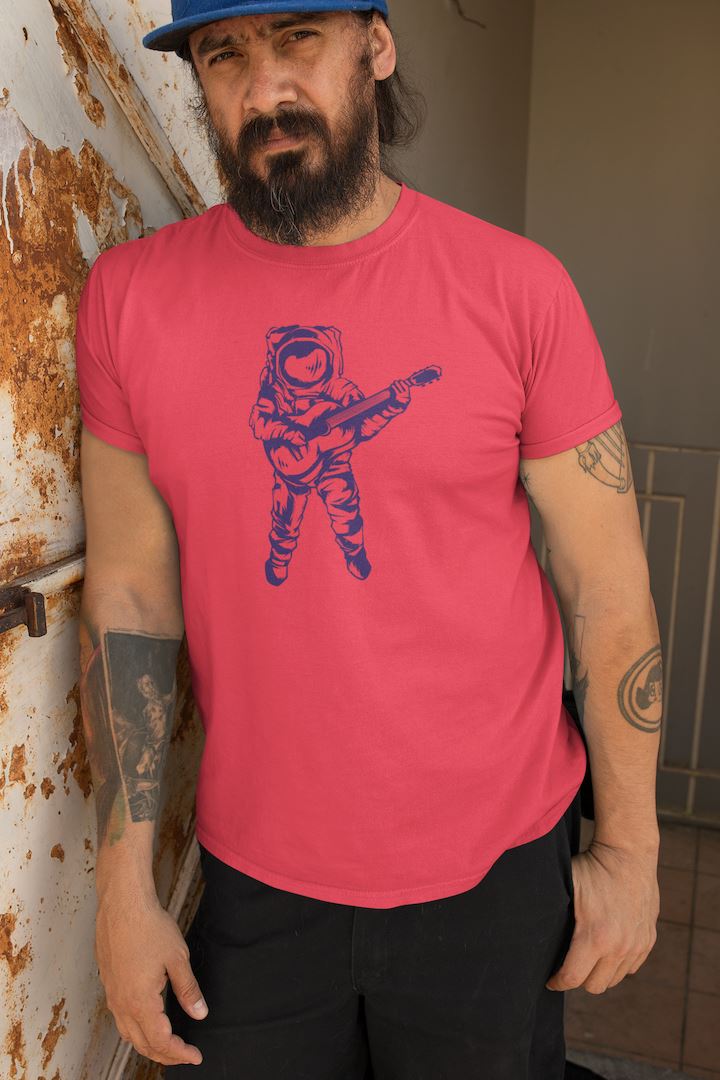 ASTRONAUT GUITAR SHIRT - House of Swank