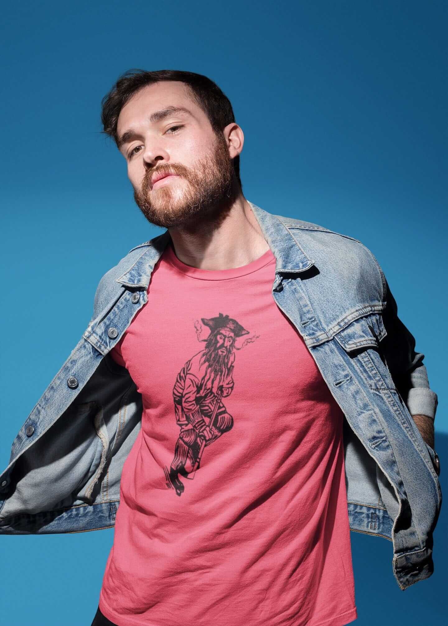 Blackbeard Hockey Shirt - SHIRT - House of Swank Raleigh NC