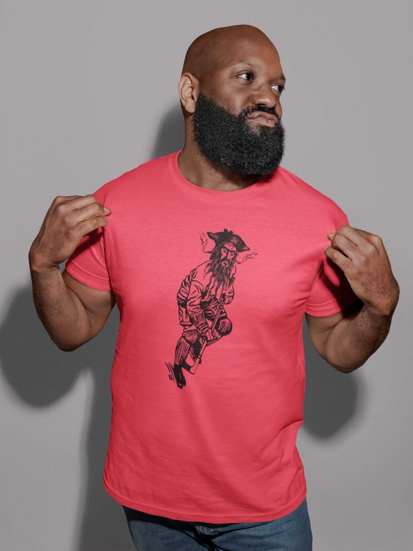 Blackbeard Hockey Shirt - SHIRT - House of Swank Raleigh NC