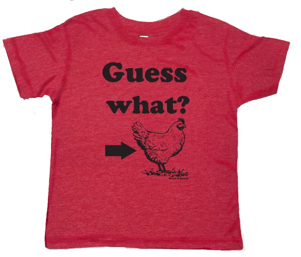 CHICKEN BUTT Kids shirt and Infant Bodysuit - KIDS - House of Swank Raleigh NC