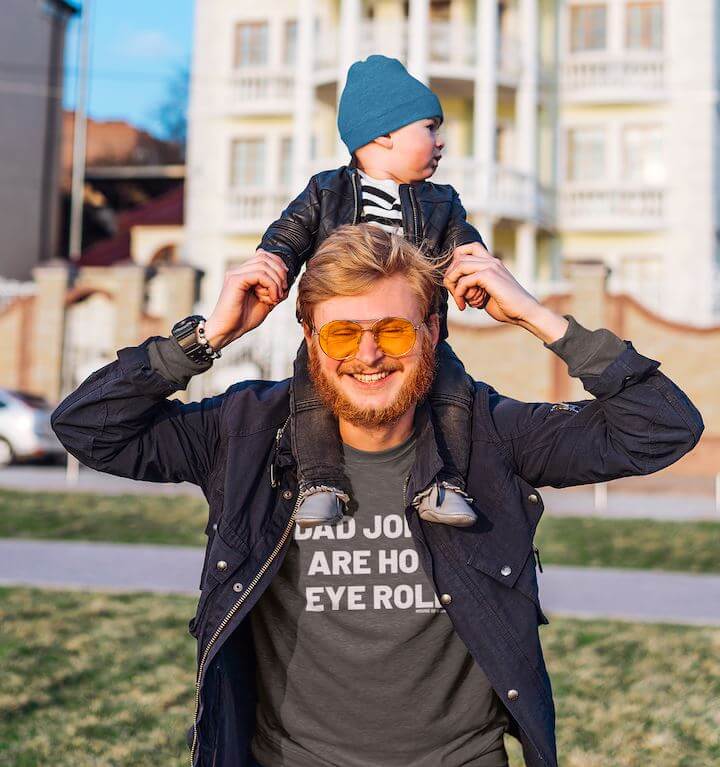 Dad Jokes are how EYE roll Shirt - SHIRT - House of Swank Raleigh NC