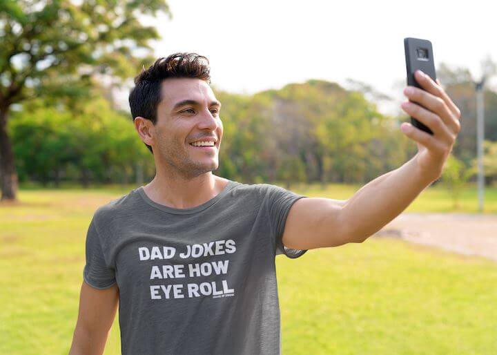 Dad Jokes are how EYE roll Shirt - SHIRT - House of Swank Raleigh NC