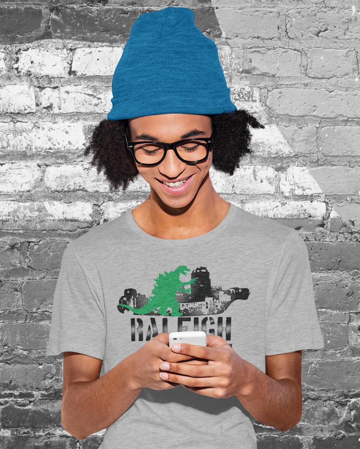 Green Monster Attacks Raleigh NC Shirt SHIRT HOUSE OF SWANK