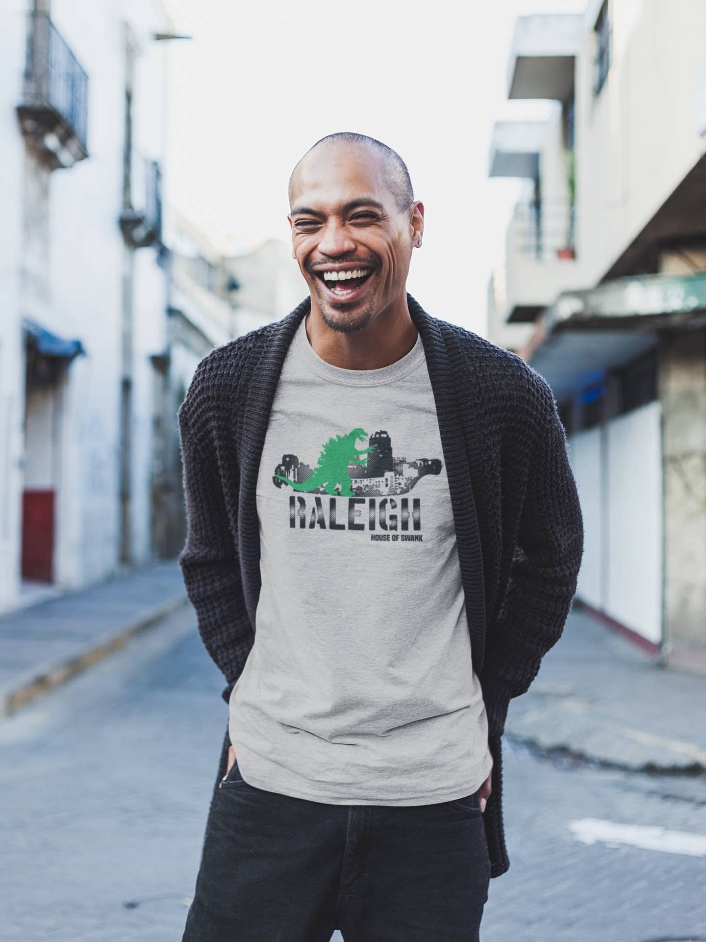 Green Monster Attacks Raleigh NC Shirt SHIRT HOUSE OF SWANK