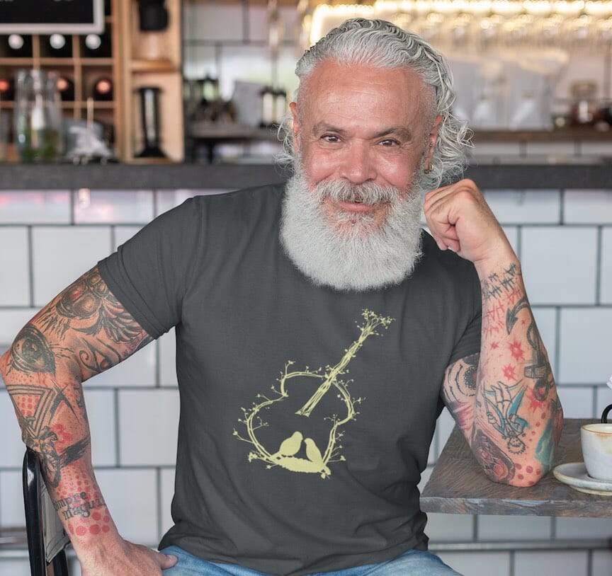 Guitar Bird Nest Shirt - SHIRT - House of Swank Raleigh NC