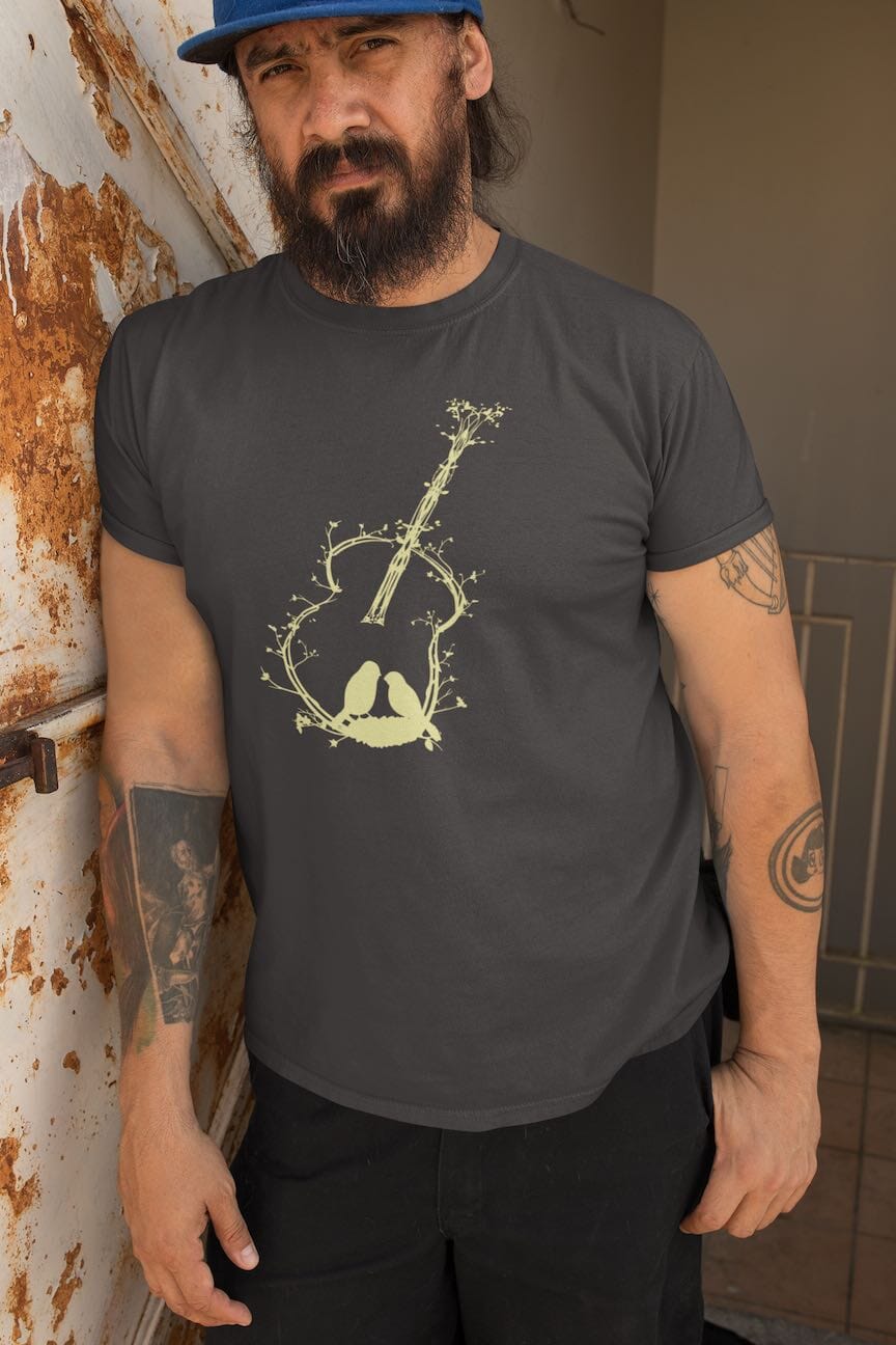 Guitar Bird Nest Shirt SHIRT HOUSE OF SWANK
