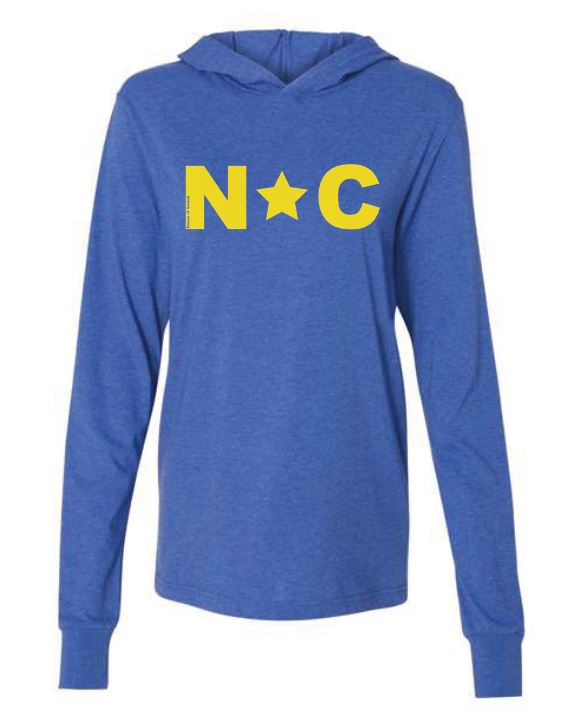 NC Star Beach Hoodie - HOODIE - House of Swank Raleigh NC