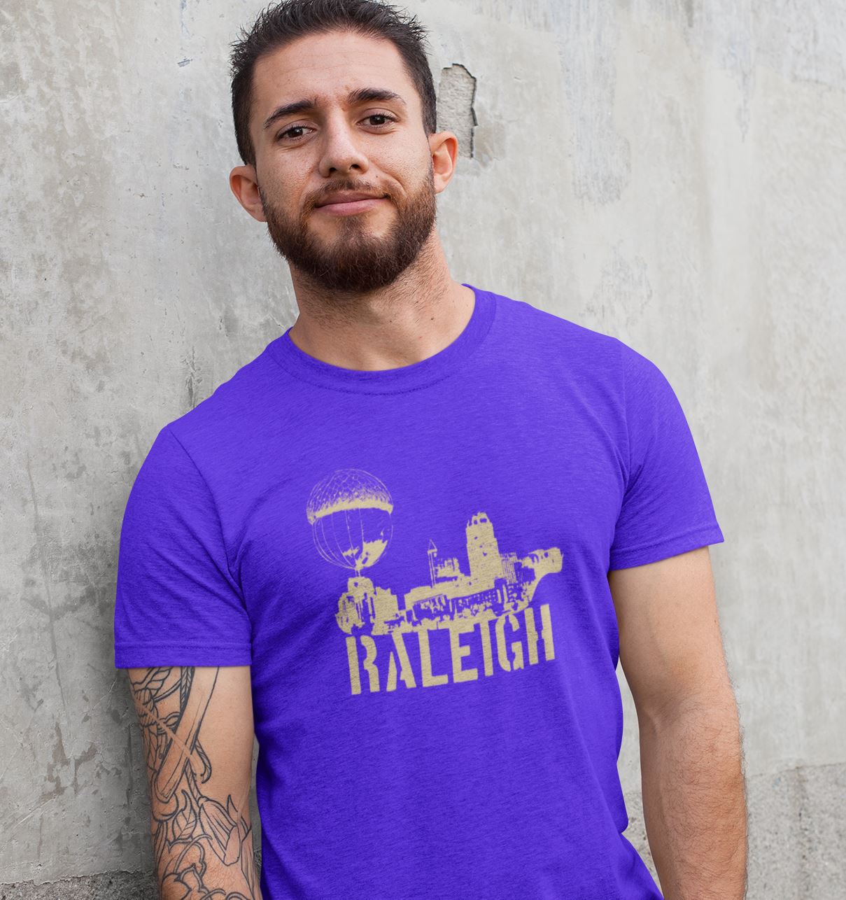 Raleigh NC Acorn Skyline Shirt SHIRT HOUSE OF SWANK