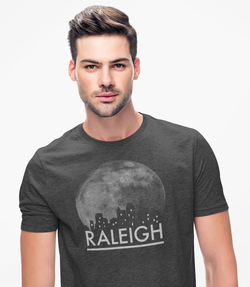 Raleigh NC Full Moon Shirt SHIRT HOUSE OF SWANK