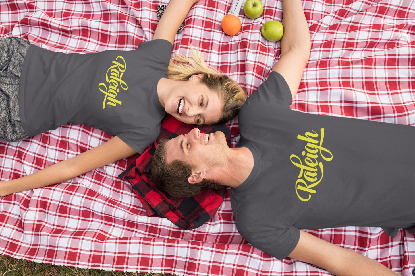 Raleigh NC Script Shirt - House of Swank