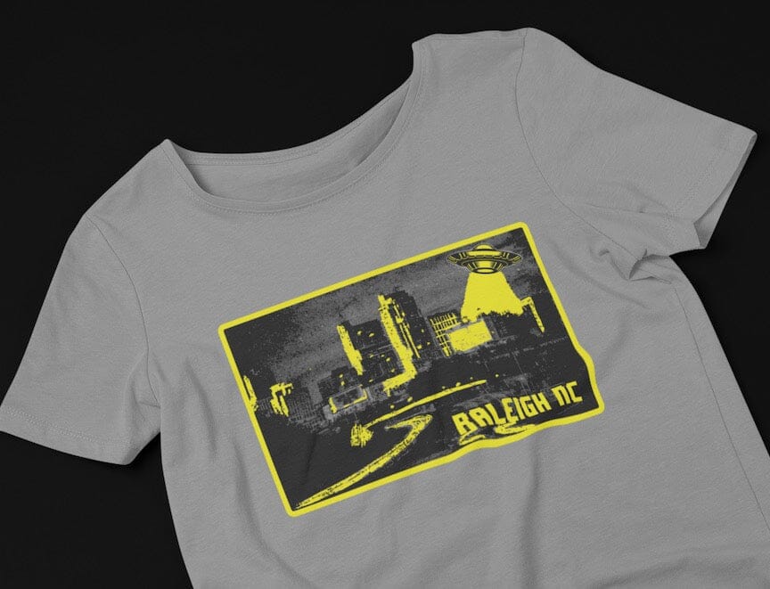 Raleigh NC UFO Shirt SHIRT HOUSE OF SWANK