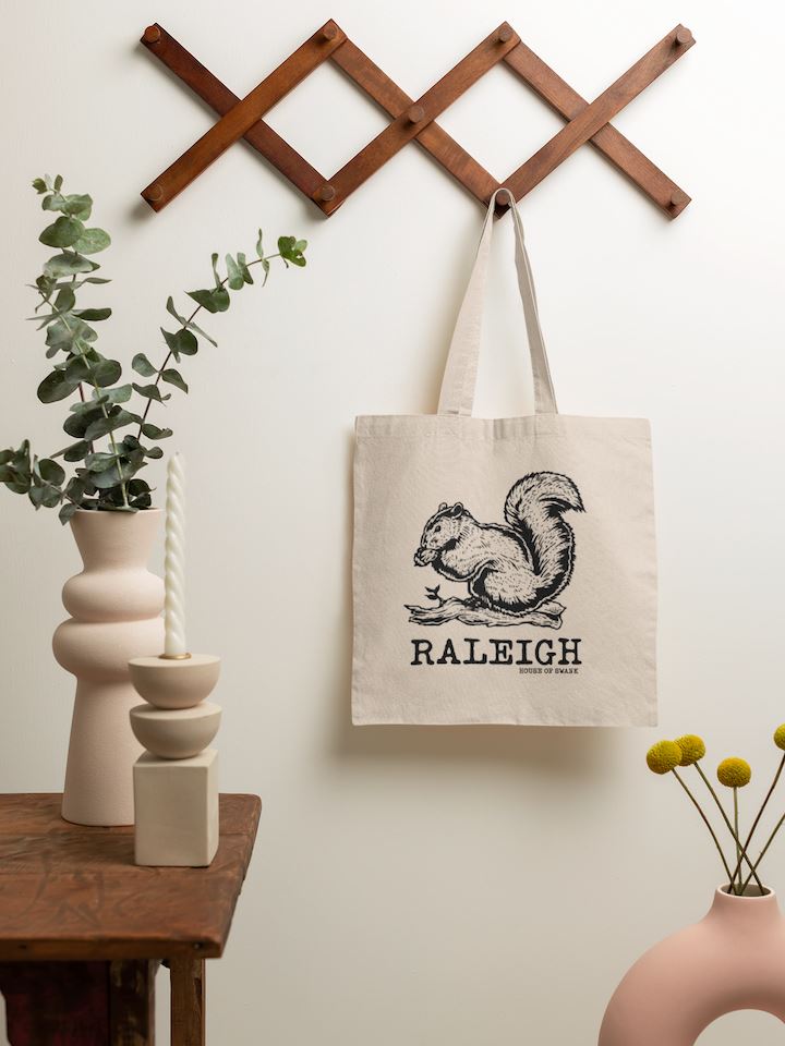 Raleigh Squirrel Tote Bag - House of Swank