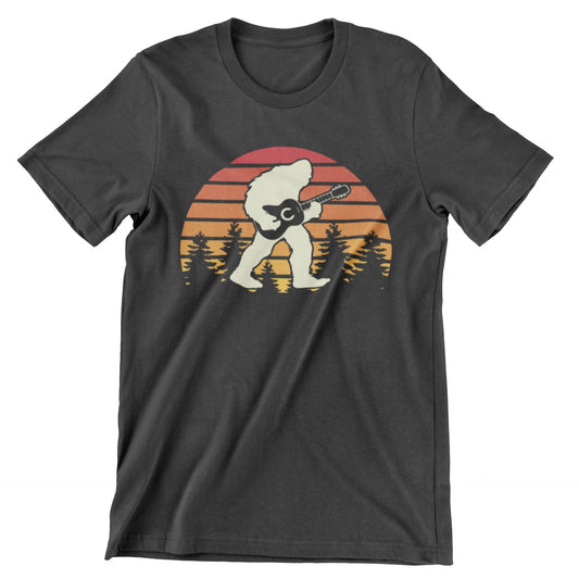 Yeti Bigfoot Playing Guitar Shirt - SHIRT - House of Swank Raleigh NC