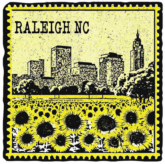 Limited Edition Dix Park Sunflower Shirts and Stickers!