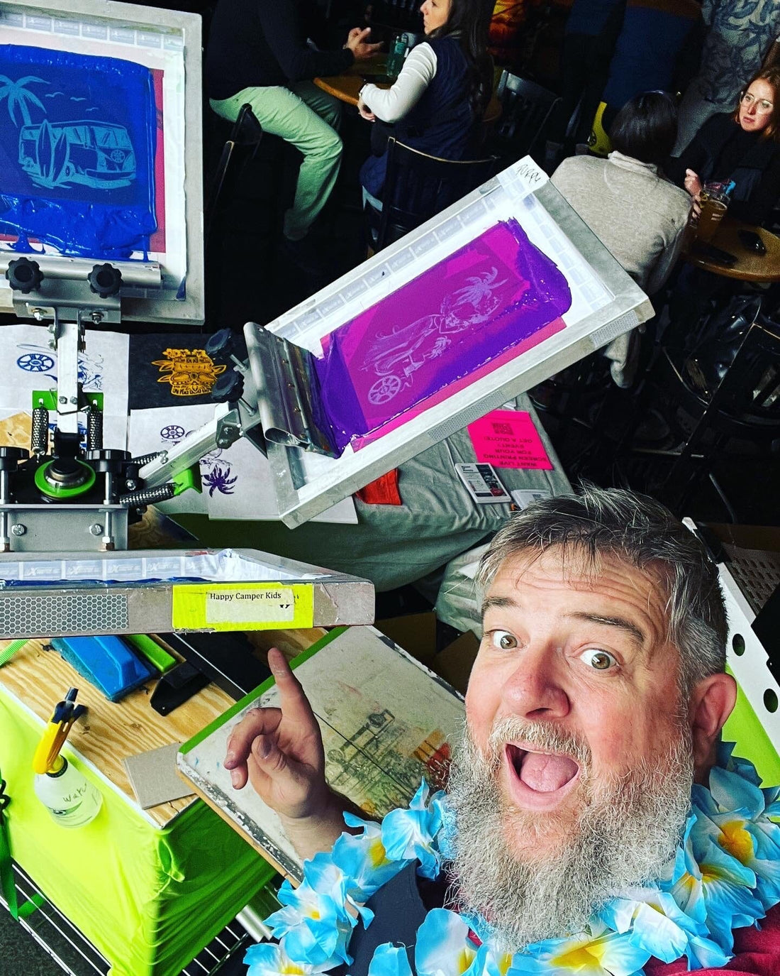 Live Screen Printing coming to Raleigh NC