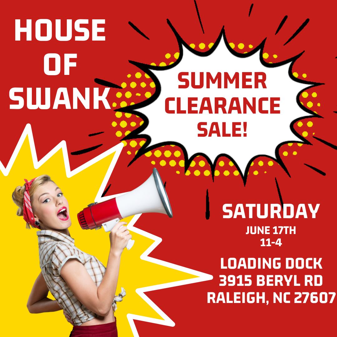 MEGA CLEARANCE SALE THIS SATURDAY