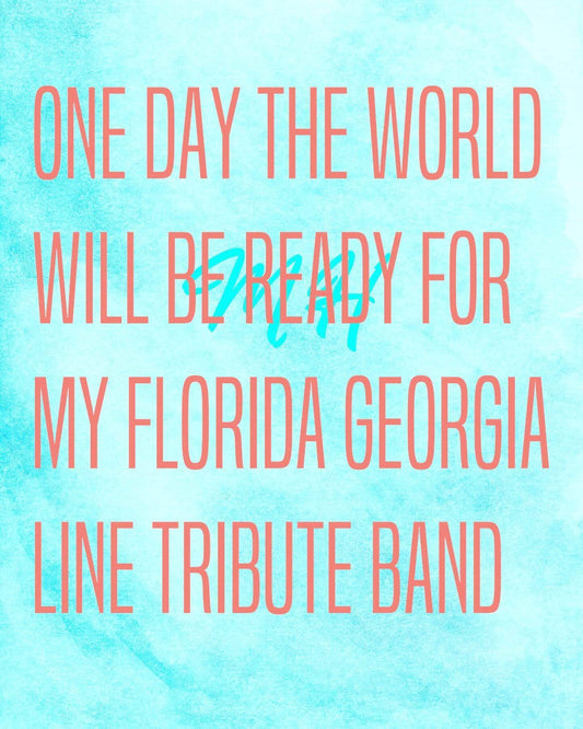 One day the world wi