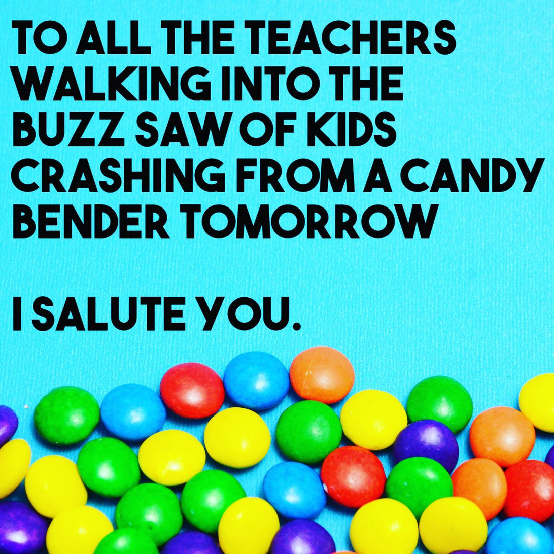 To all the teachers