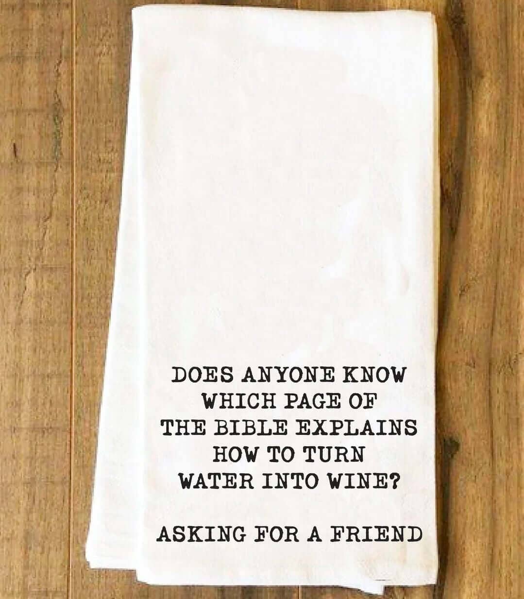 We're only asking be