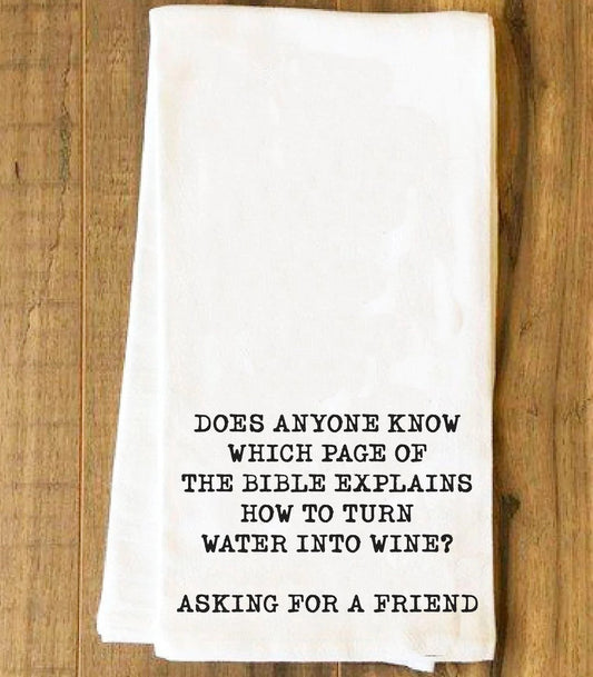 We're only asking be