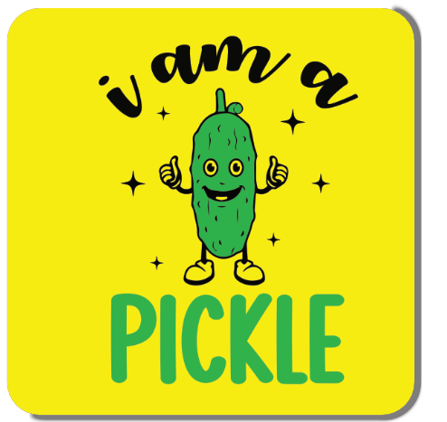 I Am a Pickle Sticker