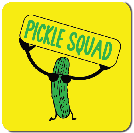 Pickle Squad Pickle Sticker