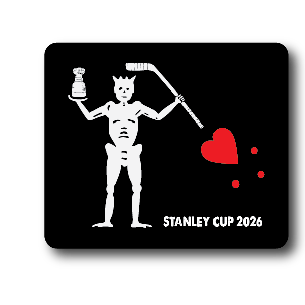 Pirate Flag Stanley Cup 2026 Hockey Sticker