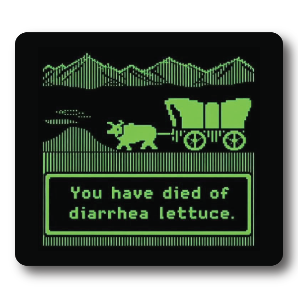 You Have Died of Diarrhea Lettuce Sticker | Funny Sticker