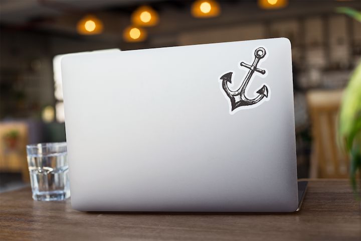 Anchor Sticker Decorative Stickers HOUSE OF SWANK