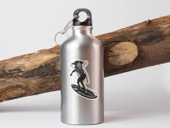 Blackbeard Surfer Dude Sticker Decorative Stickers HOUSE OF SWANK