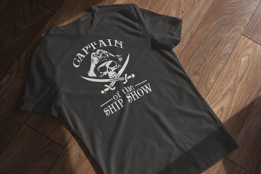 Captain of the Ship Show Shirt SHIRT HOUSE OF SWANK
