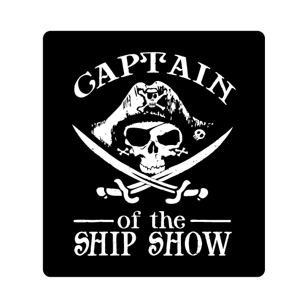 Captain of the Ship Show Sticker Decorative Stickers HOUSE OF SWANK