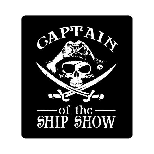Captain of the Ship Show Sticker Decorative Stickers HOUSE OF SWANK