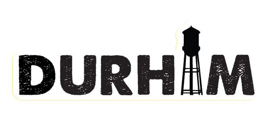 Durham Water Tower Sticker Decorative Stickers HOUSE OF SWANK